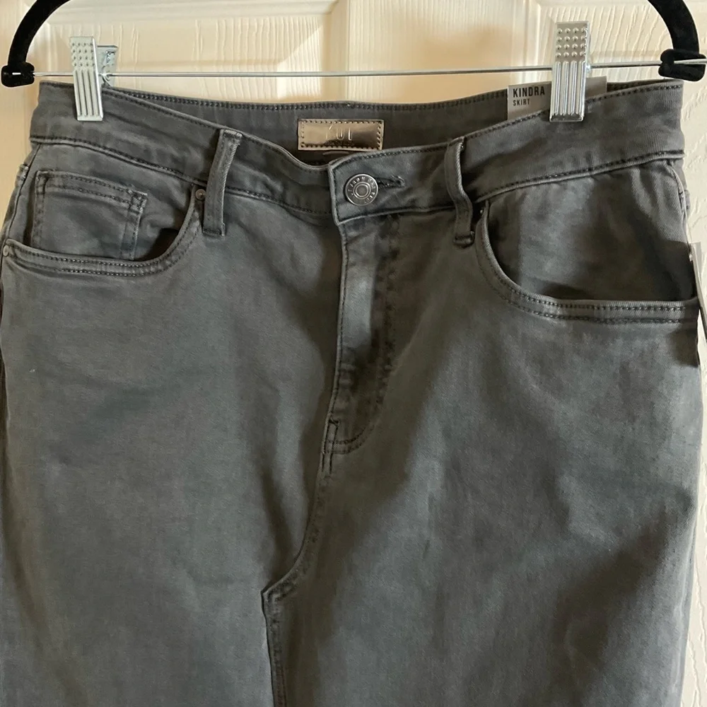 KUT FROM THE KLOTH Midi Denim Skirt size 8